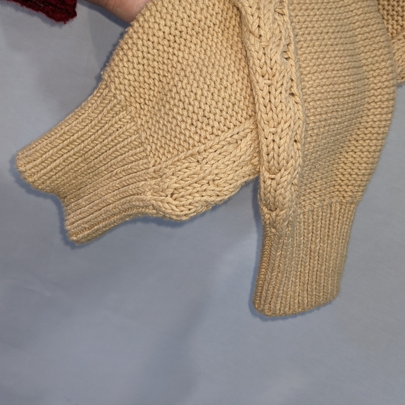 NWT Pistola LA Cotton Knit Cropped Honey Shrug Sweater Size Small - Picture 4 of 12